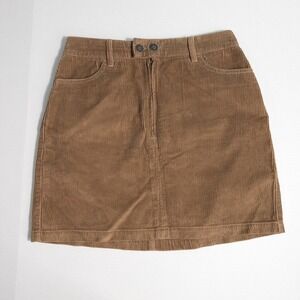 Hollister Ultra High Rise Corduroy Mini Skirt Y2K Preppy Academia‎ Juniors 7